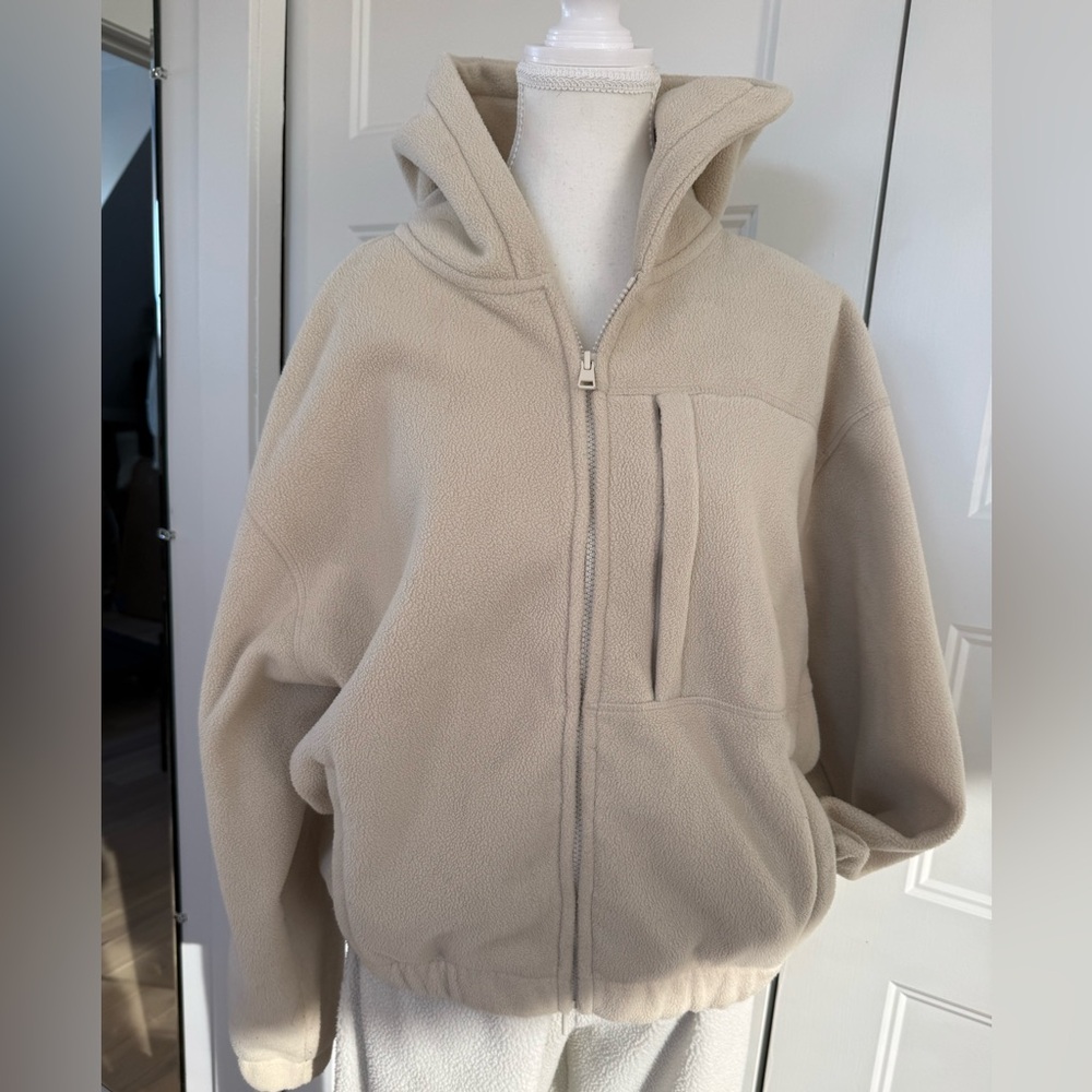 Twik Cream Fleece Jacket